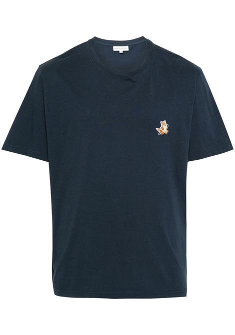 speedy fox patch man navy MAISON KITSUNÉ | MM00125KJ0008P476